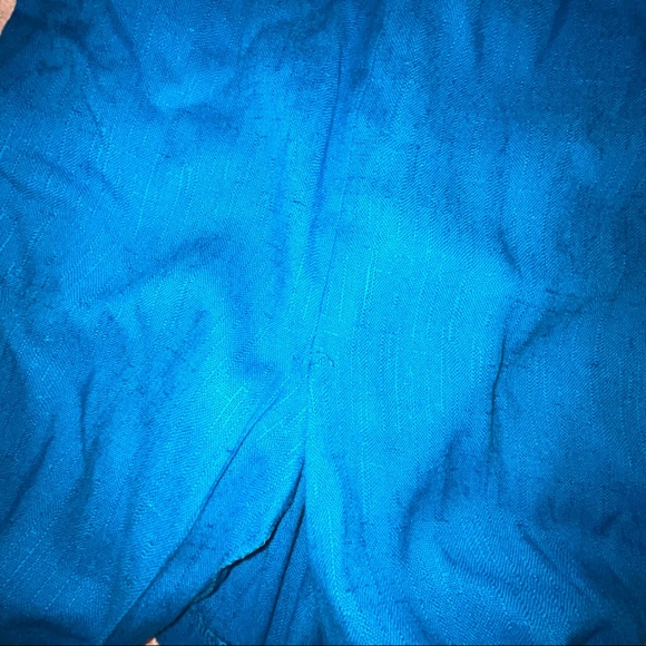 Vintage one piece dress romper blue size 12 - Picture 3 of 16